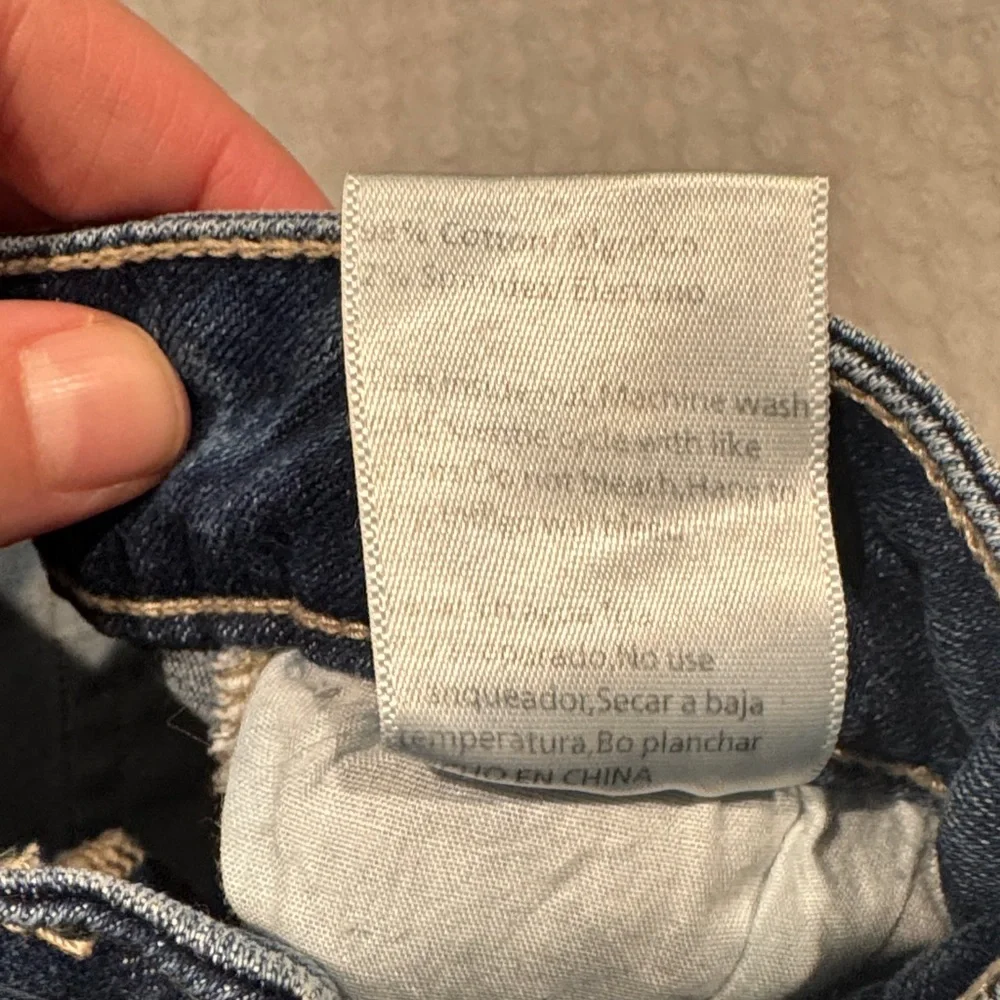 Tricot Distressed Skinny Jeans
